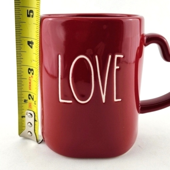 Rae Dunn Artisan Collection Ceramic Coffee Tea Mug White Large Letters LOVE - Picture 9 of 10